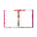 Mahalo Academic Year Create-Your-Own Cover Weekly/Monthly Planner, Floral Artwork, 11 x 8.5, 12-Month (July-June): 2024-2025 (BLS100149) Each