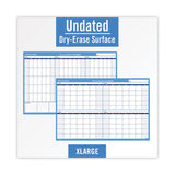AT-A-GLANCE® 90/120-Day Undated Horizontal Erasable Wall Planner, 36 x 24, White/Blue Sheets, Undated (AAGPM23928)