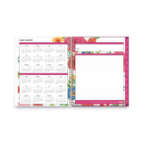 Mahalo Academic Year Create-Your-Own Cover Weekly/Monthly Planner, Floral Artwork, 11 x 8.5, 12-Month (July-June): 2024-2025 (BLS100149) Each