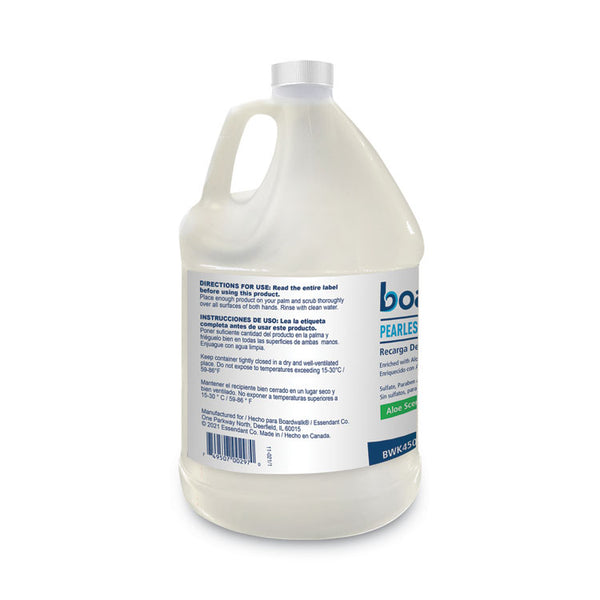 Boardwalk® Pearlescent Moisturizing Liquid Hand Soap Refill, Aloe Scent, 1 gal Bottle, (BWK450EA)