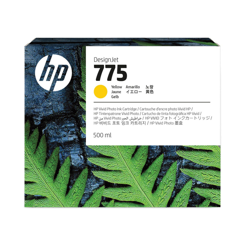 HP HP 775 (1XB19A) Yellow DesignJet Ink Cartridge (HEW1XB19A)