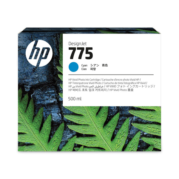 HP HP 775 (1XB17A) Cyan DesignJet Ink Cartridge (HEW1XB17A)