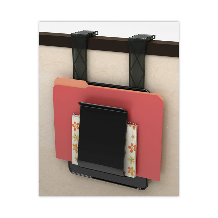 deflecto® Stand Tall Wall File, Legal/Letter/Oversized Size, 9.25" x 10.63", Black (DEF65504H) Each