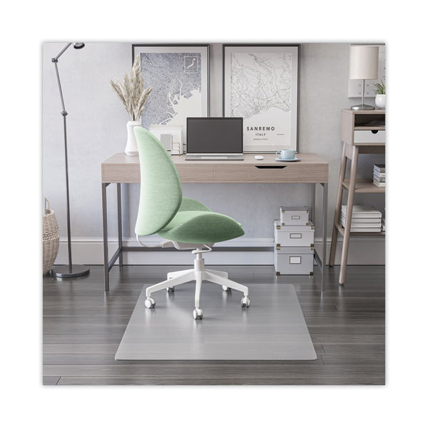 deflecto® Antimicrobial Chair Mat, Rectangular, 45 x 53, Clear (DEFCM2E242AM)