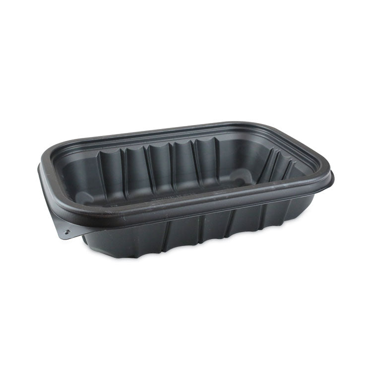 Pactiv Evergreen EarthChoice Entree2Go Takeout Container, 32 oz, 8.66 x 5.75 x 2.72, Black, Plastic, 300/Carton (PCTYCNB9X632000) Case of 300