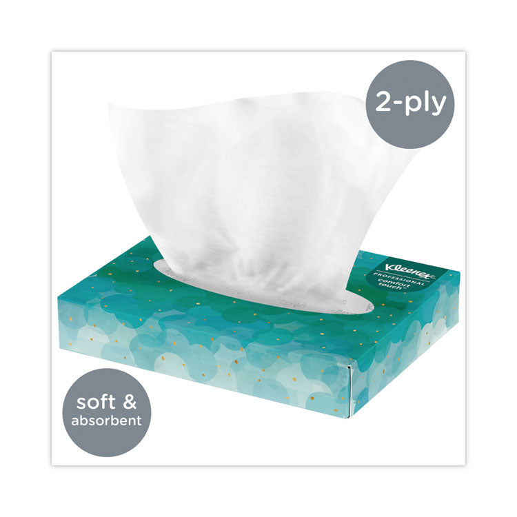 Kleenex® White Facial Tissue Junior Pack, 2-Ply, 48 Sheets/Box, 64 Boxes/Carton (KCC21195) Case of 64
