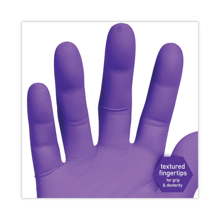 Kimtech™ PURPLE NITRILE Exam Gloves, 242 mm Length, Small, Purple, 100/Box (KCC55081)