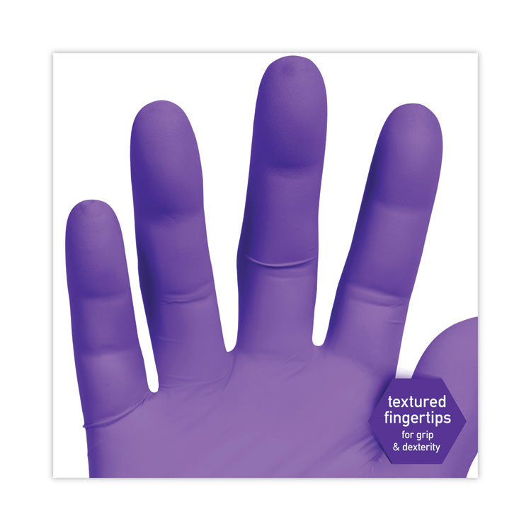 Kimtech™ PURPLE NITRILE Exam Gloves, 242 mm Length, Large, Purple, 100/Box (KCC55083) Box of 100