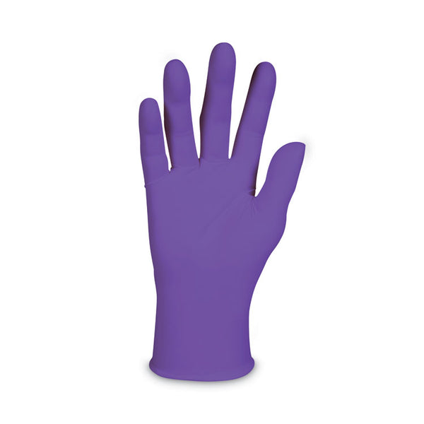 Kimtech™ PURPLE NITRILE Exam Gloves, 242 mm Length, Medium, Purple, 100/Box (KCC55082)