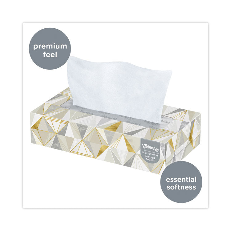 Kleenex® White Facial Tissue for Business, 2-Ply, 125 Sheets/Box, 12 Boxes/Carton (KCC03076)