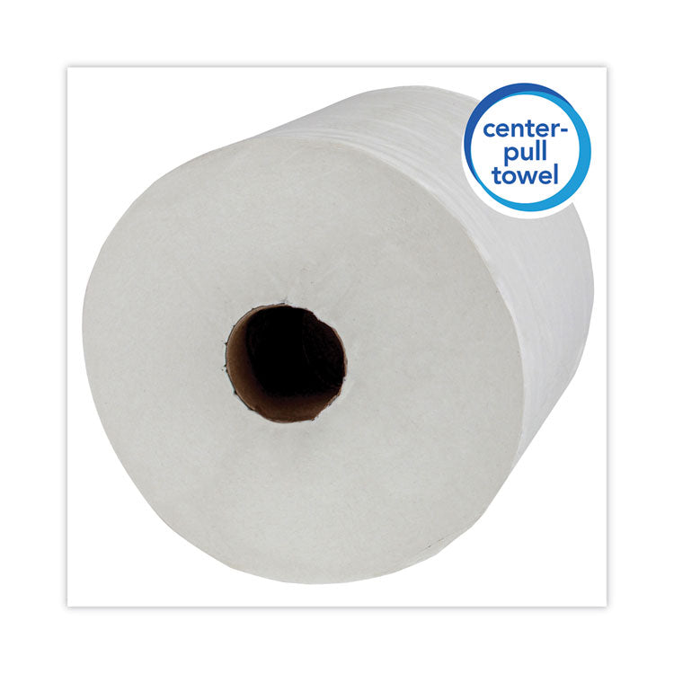 Scott® Essential Roll Center-Pull Towels, 1-Ply, 8 x 12, White, 700/Roll, 6 Rolls/Carton (KCC01032)