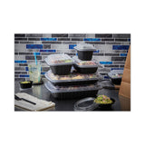 Pactiv Evergreen EarthChoice Entree2Go Takeout Container, 64 oz, 11.75 x 8.75 x 2.13, Black, Plastic, 200/Carton (PCTYCNB12X96400) Case of 200