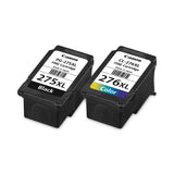 Canon® 4988C005 (PGI-275; CLI-276) Multipack Ink, Black/Tri-Color (CNM4988C005) Each