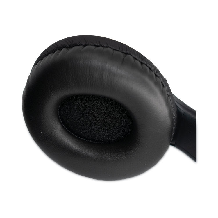Spracht ZuM Binaural Over The Head Headset, Black/Silver (SPTZUMWDUSB2) Each