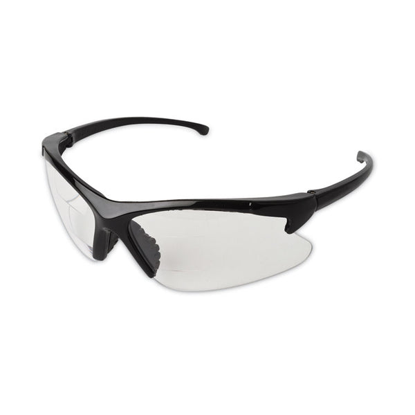 KleenGuard™ Dual Readers Safety Glasses, 2.0 Diopter, Black Frame, Clear Hardcoat Scratch-Resistant Lens (KCC20388) Each