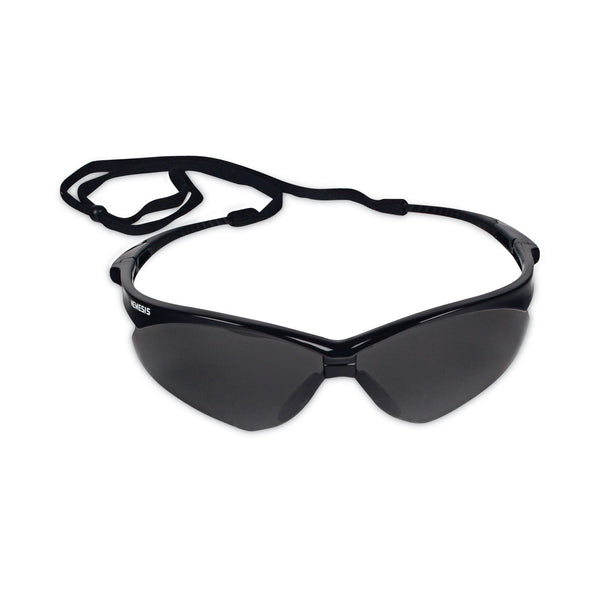 KleenGuard™ V30 Nemesis Safety Glasses, Black Frame, Smoke Anti-Fog Lens (ANS22475) Each