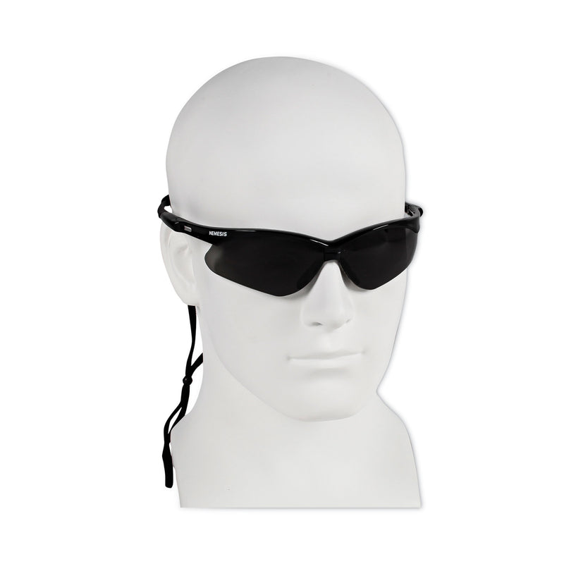 KleenGuard™ V30 Nemesis Safety Glasses, Black Frame, Smoke Anti-Fog Lens (ANS22475) Each