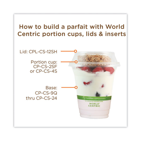 World Centric® PLA Clear Cold Cups, 20 oz, Clear, 1,000/Carton (WORCPCS20) Case of 1,000