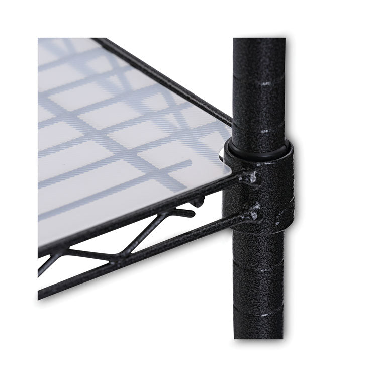 Alera® Shelf Liners For Wire Shelving, Clear Plastic, 48w x 24d, 4/Pack (ALESW59SL4824) Pack of 4