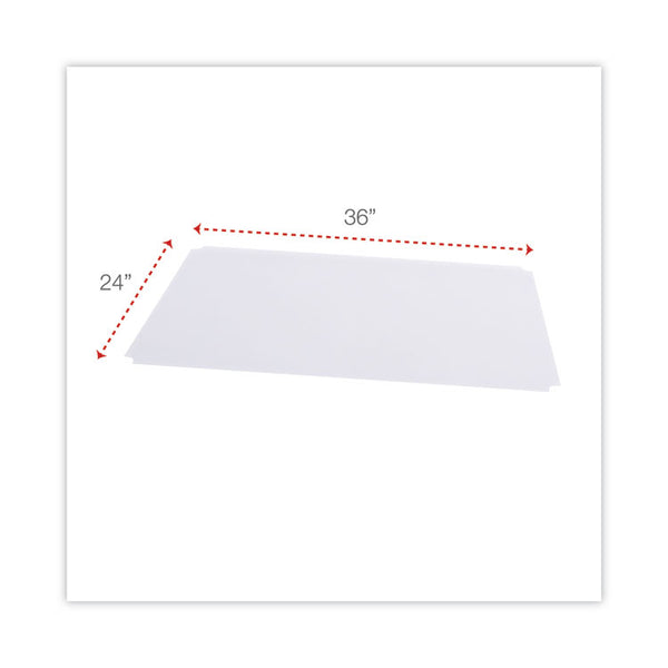 Alera® Shelf Liners For Wire Shelving, Clear Plastic, 36w x 24d, 4/Pack (ALESW59SL3624)