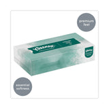 Kleenex® Naturals Facial Tissue for Business, Flat Box, 2-Ply, White, 125 Sheets/Box, 48 Boxes/Carton (KCC21601) Case of 48