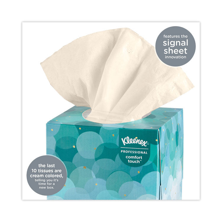 Kleenex® Boutique White Facial Tissue for Business, Pop-Up Box, 2-Ply, 95 Sheets/Box, 36 Boxes/Carton (KCC21270CT)