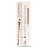 Pentel® Refill for Pentel EnerGel Retractable Liquid Gel Pens, Fine Needle Tip, Black Ink (PENLRN5A) Each
