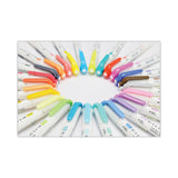 Zebra® Mildliner Double Ended Highlighter Variety Pack, Asst Ink Colors, Bold-Chisel/Fine-Bullet Tips, Asst Barrel Colors, 25/Pack (ZEB78525) Pack of 25