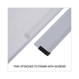 Universal® Modern Melamine Dry Erase Board with Aluminum Frame, 36 x 24, White Surface (UNV43723) Each