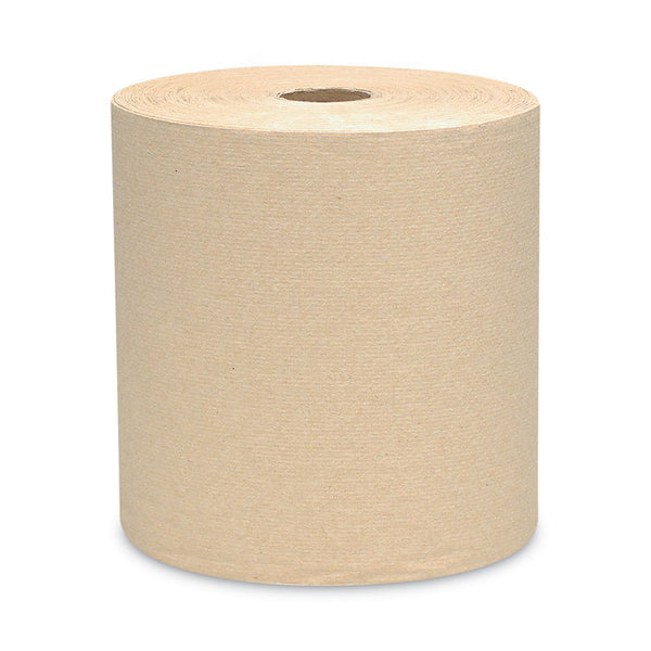 Scott® Essential Hard Roll Towels for Business, 1-Ply, 8" x 800 ft, 1.5" Core, Natural, 12 Rolls/Carton (KCC04142)