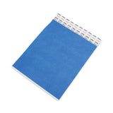 Advantus Crowd Management Wristbands, Sequentially Numbered, 10" x 0.75", Blue, 100/Pack (AVT75442) Pack of 100