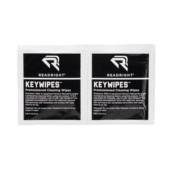 Read Right® KeyWipes Keyboard Wet Wipes, 6.88 x 5, Unscented, 18/Box (REARR1233) Box of 18