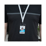 Advantus Deluxe Safety Lanyards, Metal J-Hook Style, 36" Long, Black, 24/Box (AVT75404) Box of 24