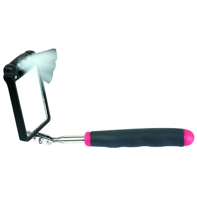 Ullman Devices Corporation Lighted Inspection Mirrors, 3 1/2 x 2 1/4 in, 6 3/4 in-30 in L (758-HTK-2LT) Each