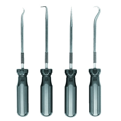 Ullman Devices Corporation 4 Piece Hook & Pick Setw/Screwdriver Type Hand (758-PSP-4) 1 Set