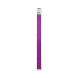 Advantus Crowd Management Wristbands, Sequentially Numbered, 9.75" x 0.75", Purple, 100/Pack (AVT75440) Pack of 100
