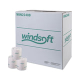 Windsoft® Bath Tissue, Septic Safe, Individually Wrapped Rolls, 2-Ply, White, 500 Sheets/Roll, 96 Rolls/Carton (WIN2240B)