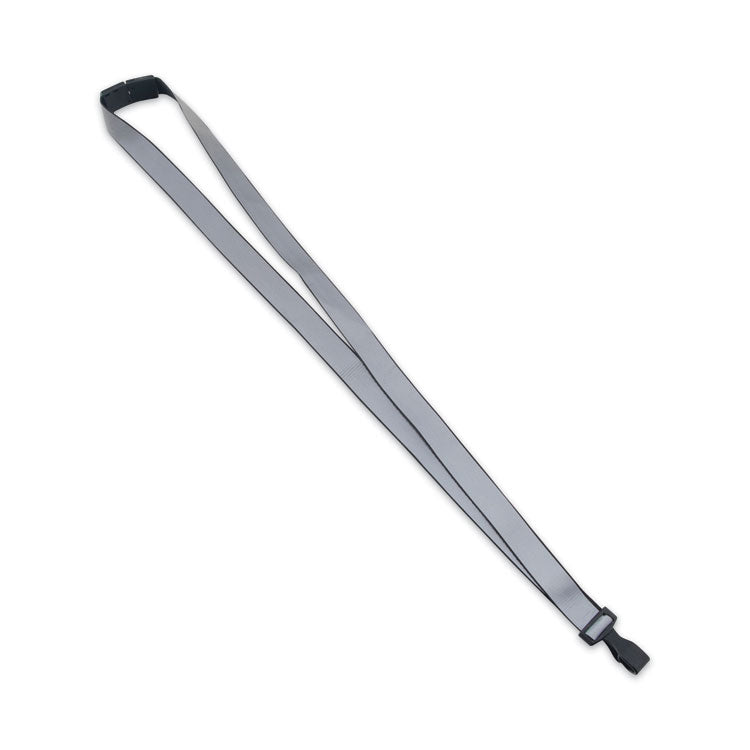 Advantus Deluxe Safety Lanyards, Metal J-Hook Style, 36" Long, Black, 24/Box (AVT75404) Box of 24