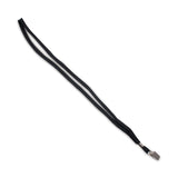Advantus Deluxe Safety Lanyards, Metal Clip Fastener, 36" Long, Black, 24/Box (AVT75403) Box of 24