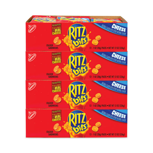 Nabisco® Ritz Bits Cheese Sandwich Crackers, 1 oz Pouch, 48 Pouches/Carton, Ships in 1-3 Business Days (GRR30400071)