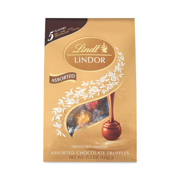 Lindt Lindor Assorted Truffles Platinum Bag, 15 oz, 36 Pieces, Ships in 1-3 Business Days (GRR30101027) Each