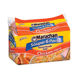 Maruchan® Ramen Noodle Soup Chicken Flavor Souper, 3 oz, 6/Package, 4 Packages/Pack, Ships in 1-3 Business Days (GRR30700038) Each