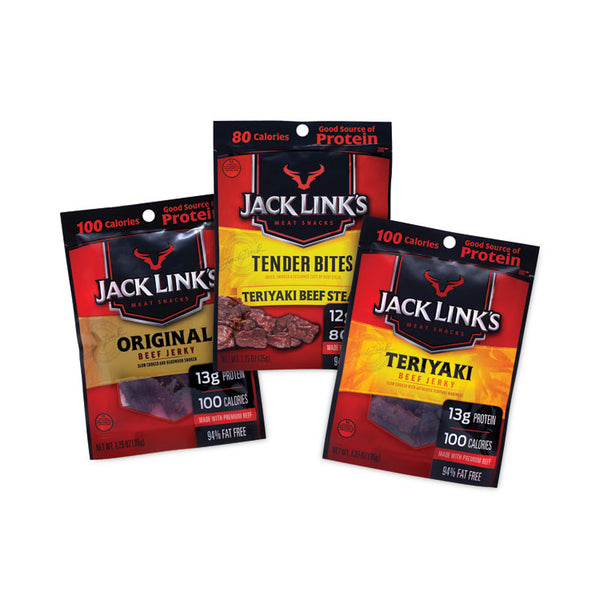 Jack Link’s Beef Jerky Variety Pack, 1.5 oz, 9/Carton, Ships in 1-3 Business Days (GRR22000411)