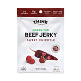 Think Jerky® Sweet Chipotle Beef Jerky, 1 oz Pouch, 12/Pack, Ships in 1-3 Business Days (GRR22000985) Each