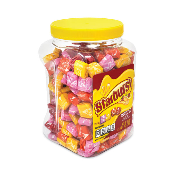 Starburst® Original Fruit Chews, Assorted, 54 oz Tub, Ships in 1-3 Business Days (GRR22000992) Each