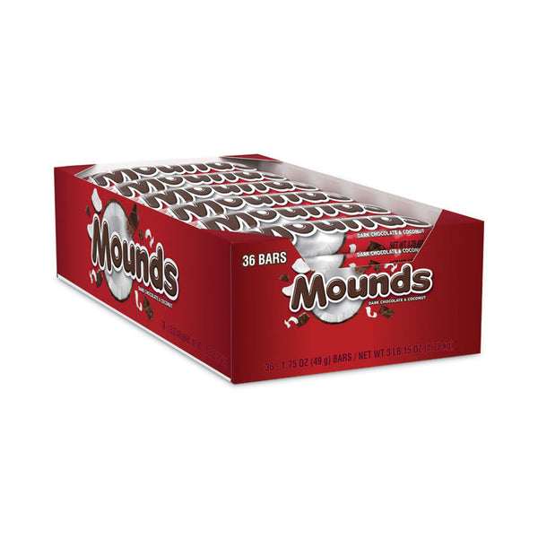 Mounds Candy Bar, Coconut and Dark Chocolate 1.75 oz, 36/Carton, Ships in 1-3 Business Days (GRR24600180) Each