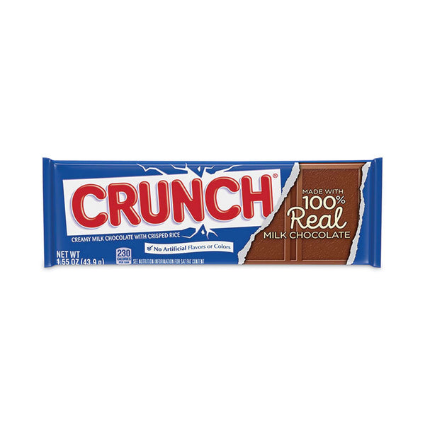 Nestlé® Crunch Bar, Individually Wrapped, 1.55 oz, 36/Carton, Ships in 1-3 Business Days (GRR20900164)