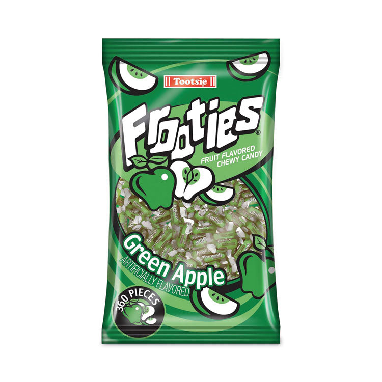 Tootsie Roll® Frooties, Green Apple, 38.8 oz Bag, 360 Pieces/Bag, Ships in 1-3 Business Days (GRR20900088) Each