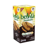 Nabisco® belVita Breakfast Biscuits, Dark Chocolate Creme Breakfast Sandwich, 1.76 oz Pack, 25 PK/Carton, Ships in 1-3 Business Days (GRR22000570) Each