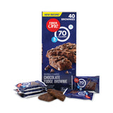 Fiber One® 70 Calorie Chocolate Fudge Brownies, 0.89 oz, 40/Carton, Ships in 1-3 Business Days (GRR22000454) Each